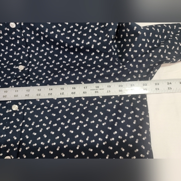 Julian & Mark Men's Large Ryan Geo Dot Print Long Sleeve Button Up … - Picture 12 of 13